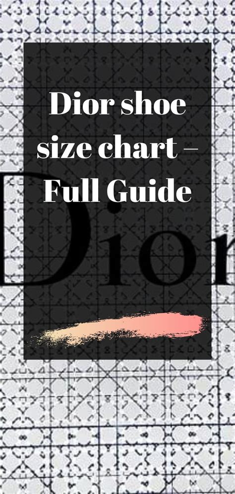 dior kids size chart|dior size chart women.